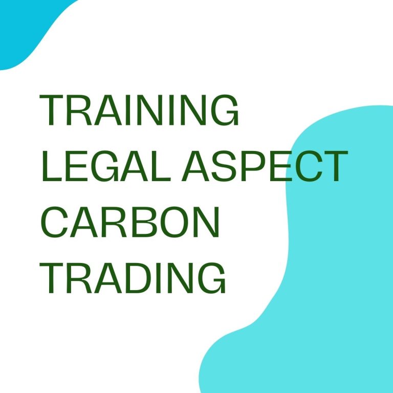 pelatihan LEGAL ASPECT CARBON TRADING di bandung
