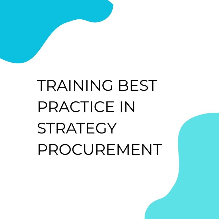 pelatihan BEST PRACTICE IN STRATEGY PROCUREMENT di bandung