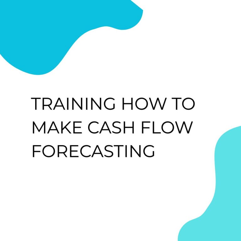 pelatihan HOW TO MAKE CASH FLOW FORECASTING di bandung