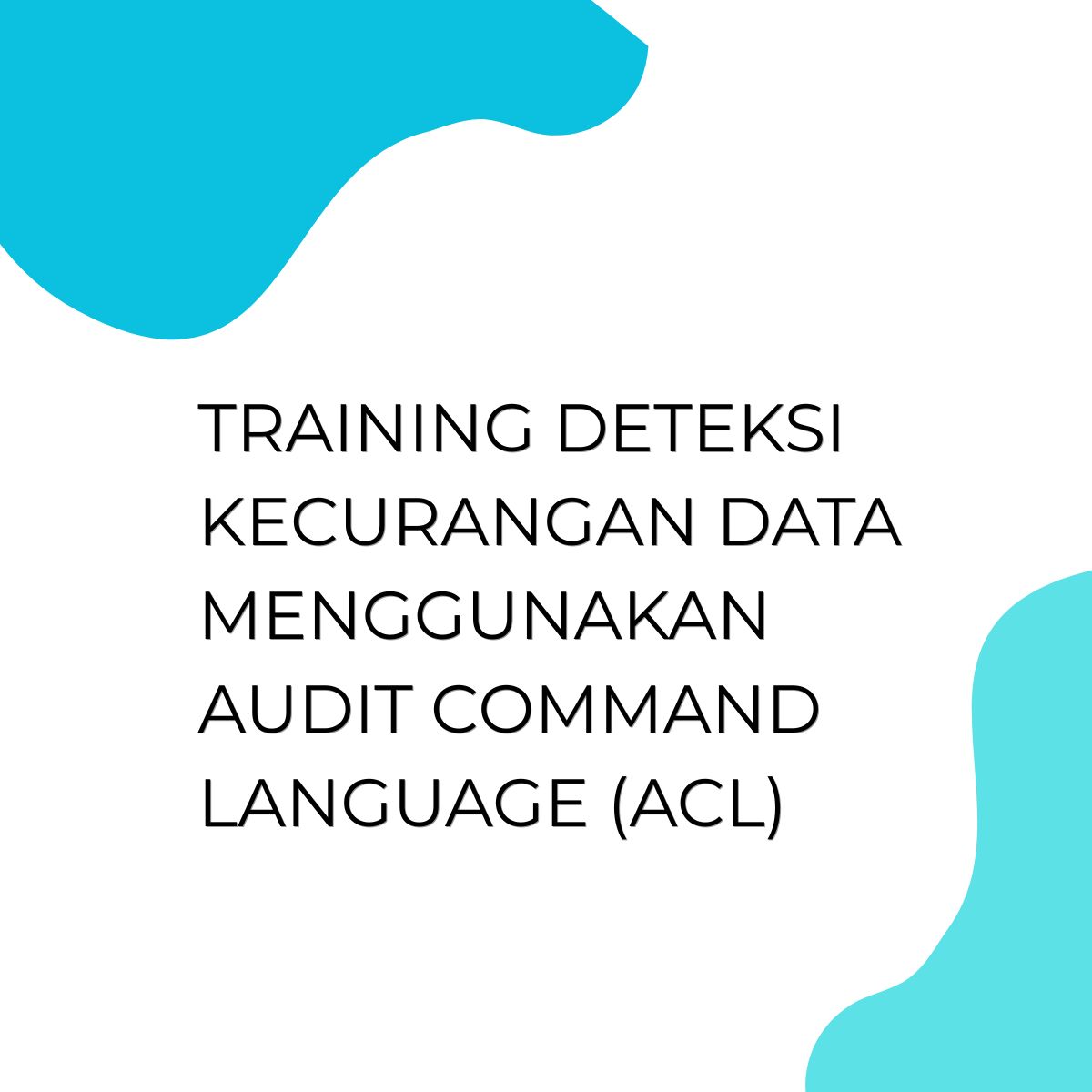 pelatihan Deteksi Kecurangan Data Menggunakan Audit Command Language (ACL) di bandung