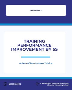 pelatihan PERFORMANCE IMPROVEMENT BY 5S di bandung