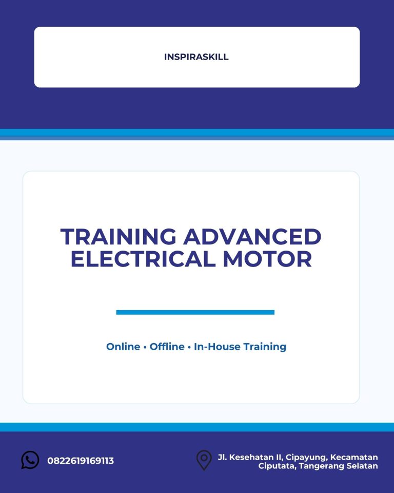 pelatihan ADVANCED ELECTRICAL MOTOR di bandung