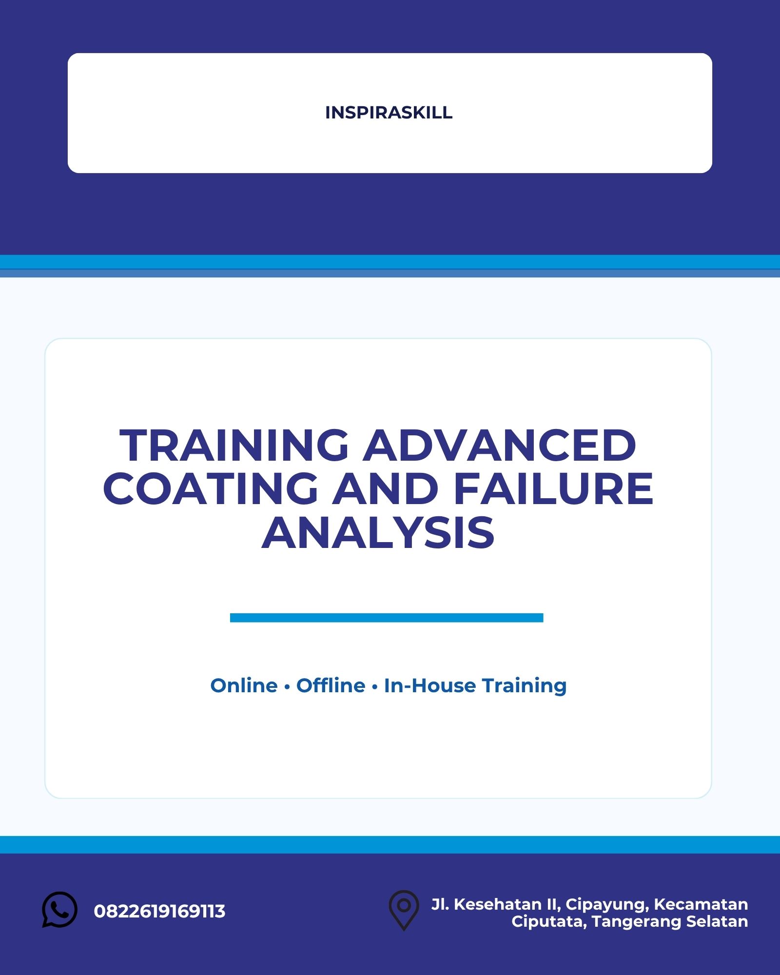 pelatihan ADVANCED COATING AND FAILURE ANALYSIS di bandung