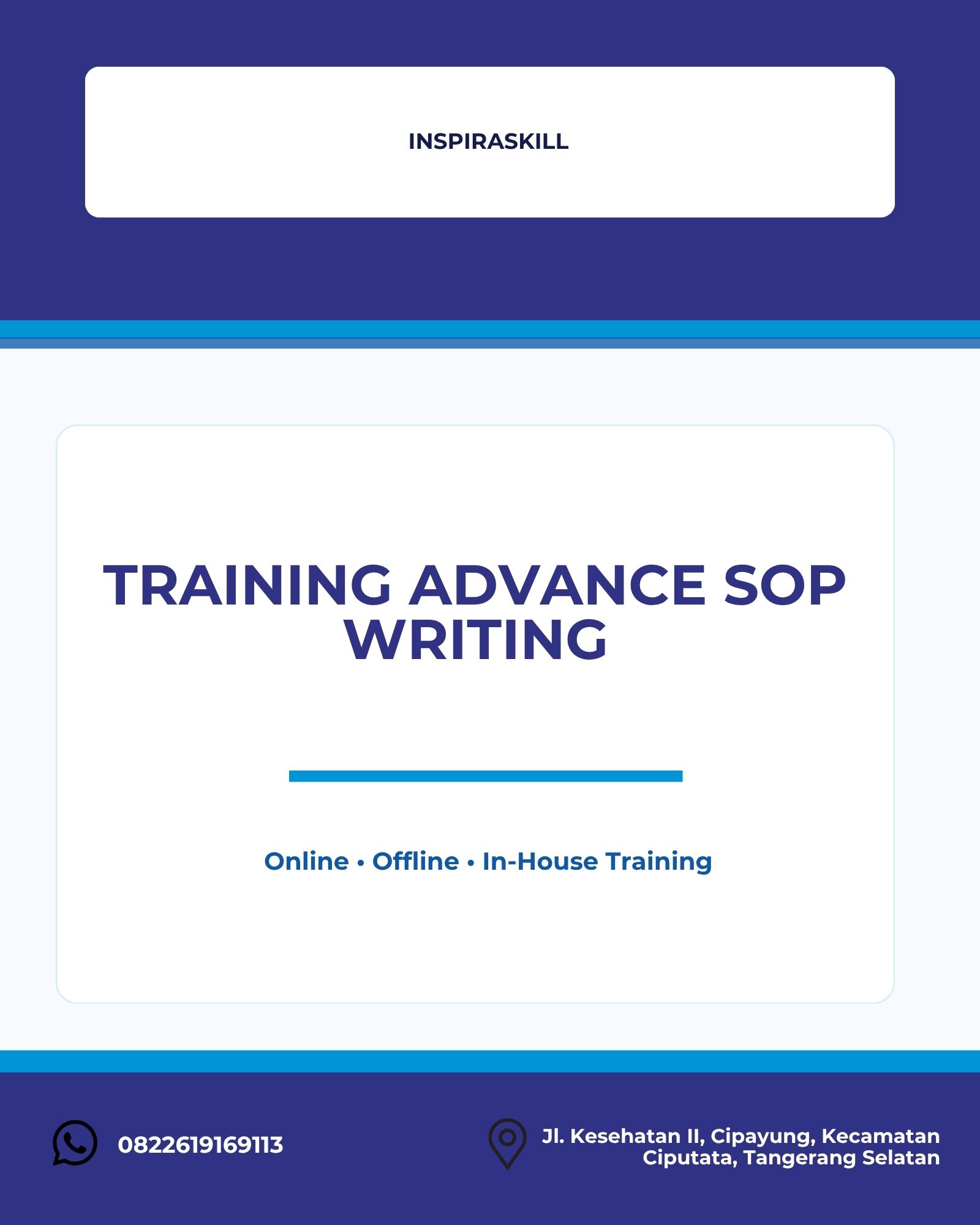 pelatihan ADVANCE SOP WRITING di bandung