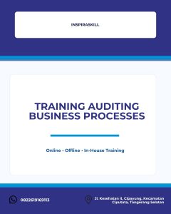 pelatihan AUDITING BUSINESS PROCESSES di bandung