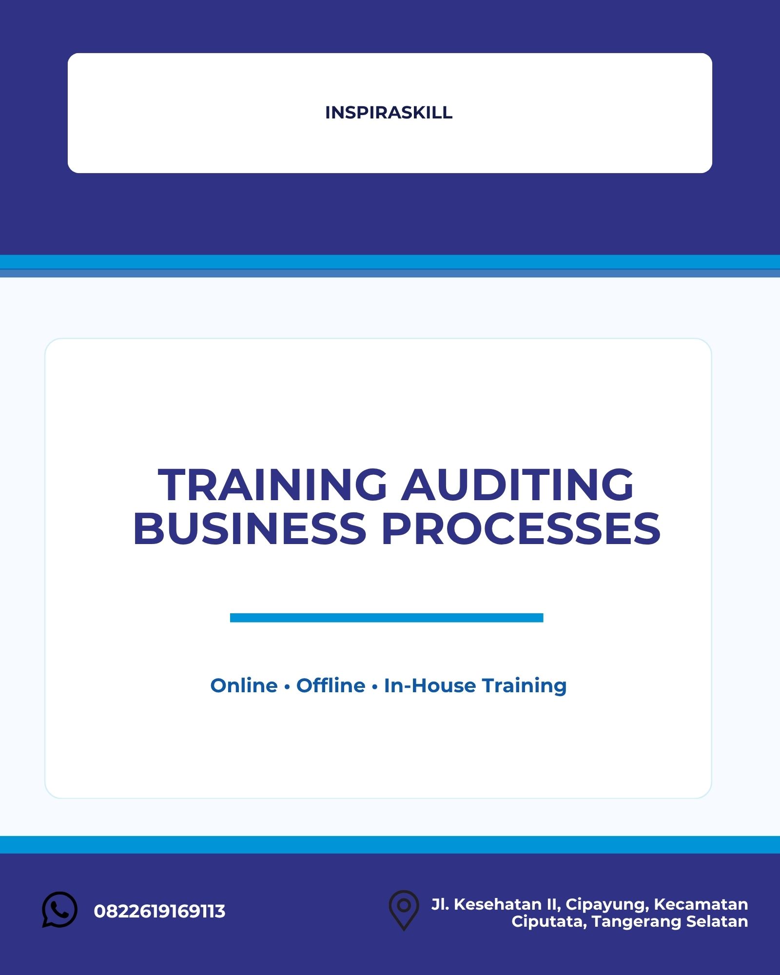pelatihan AUDITING BUSINESS PROCESSES di bandung