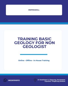 pelatihan BASIC GEOLOGY FOR NON GEOLOGIST di bandung